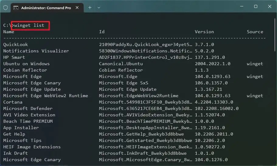 How to bulk uninstall apps with commands on Windows 11 - Pureinfotech