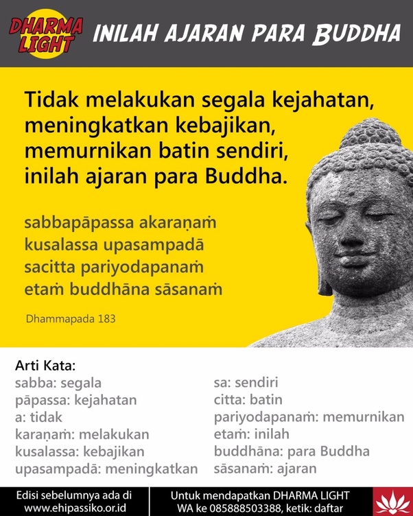 Kata Bijak Buddha Tentang Karma - Katapos