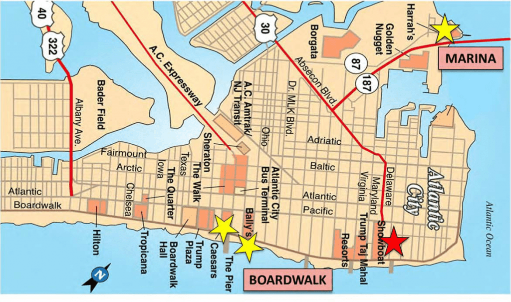 The Safest and Most Dangerous Places in Atlantic City, NJ:.