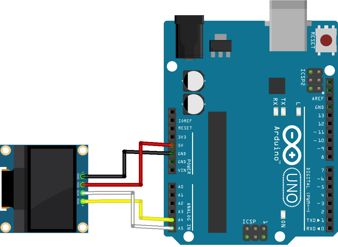 Guide for I2C OLED Display with Arduino | Random Nerd Tutorials