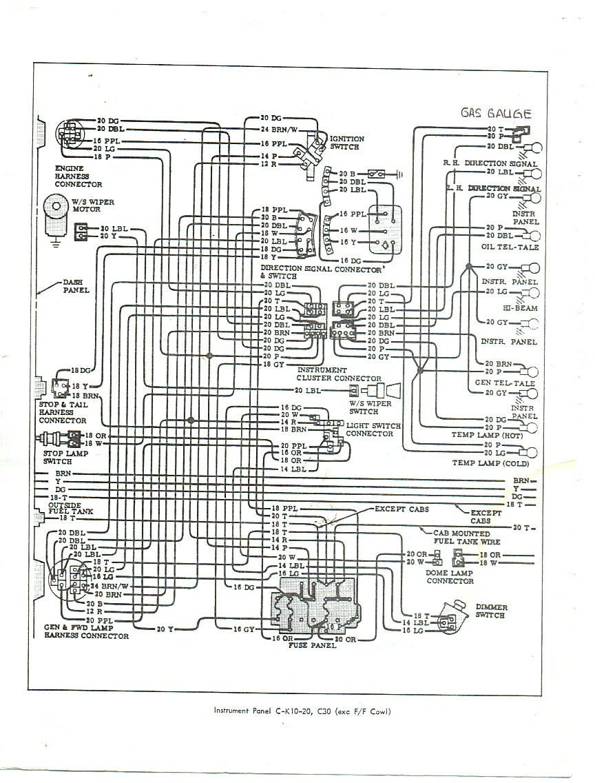 1965 Chevrolet Wiring Diagram Collection