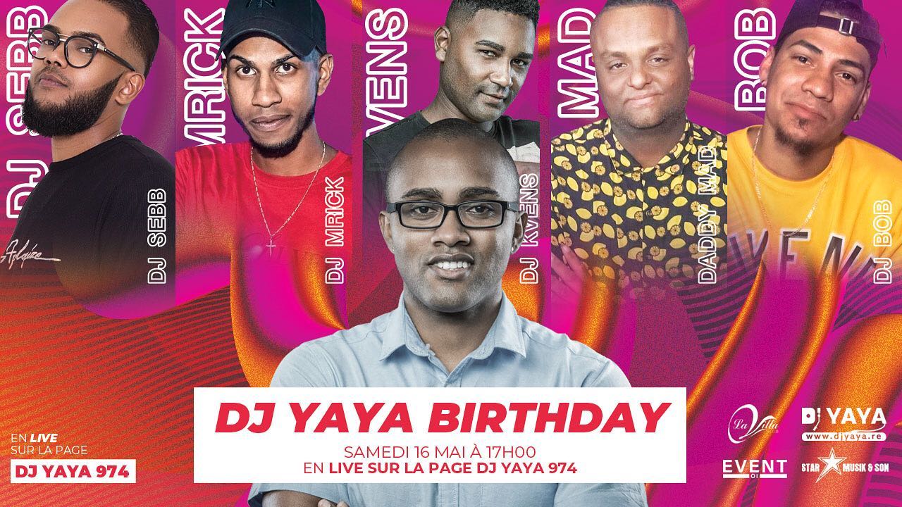 Dj yayo is on facebook. Dj Yaya va célébrer son anniversaire en live - Run Garden