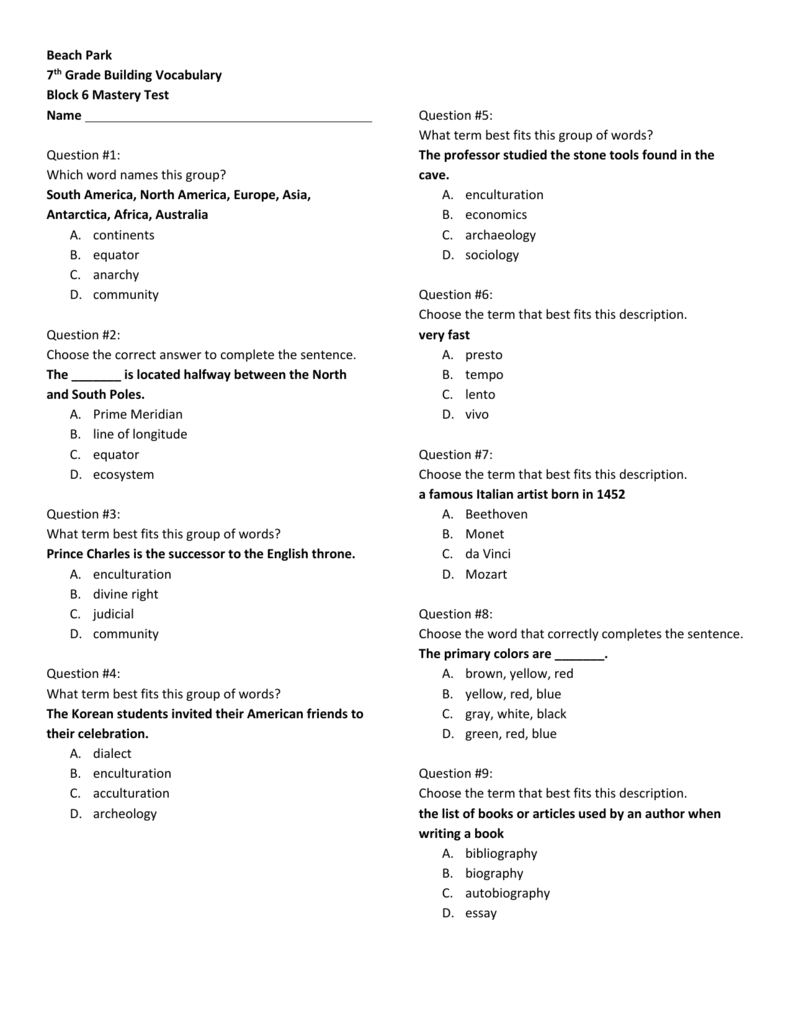 Grade 7 Ela Worksheets K12 Workbook