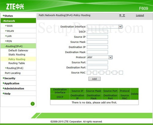 Password zte f609 / f660 default adalah user : Default Zte F609 - Default Password Router Zte F609 ...