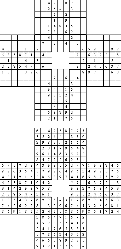 Tebak Sudoku. Matematikawan datang dengan formula untuk memecahkan sudoku