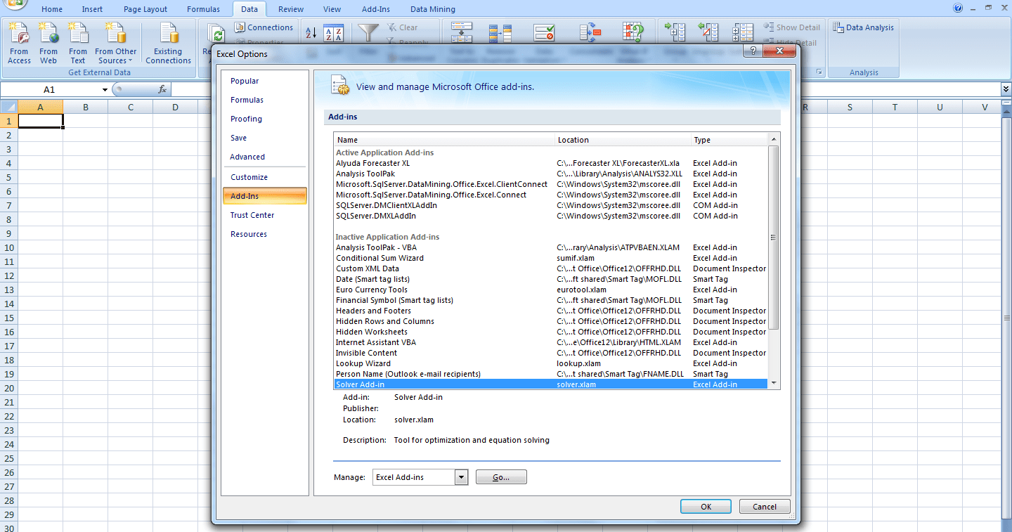 Free Add-ins for Microsoft Excel and Windows