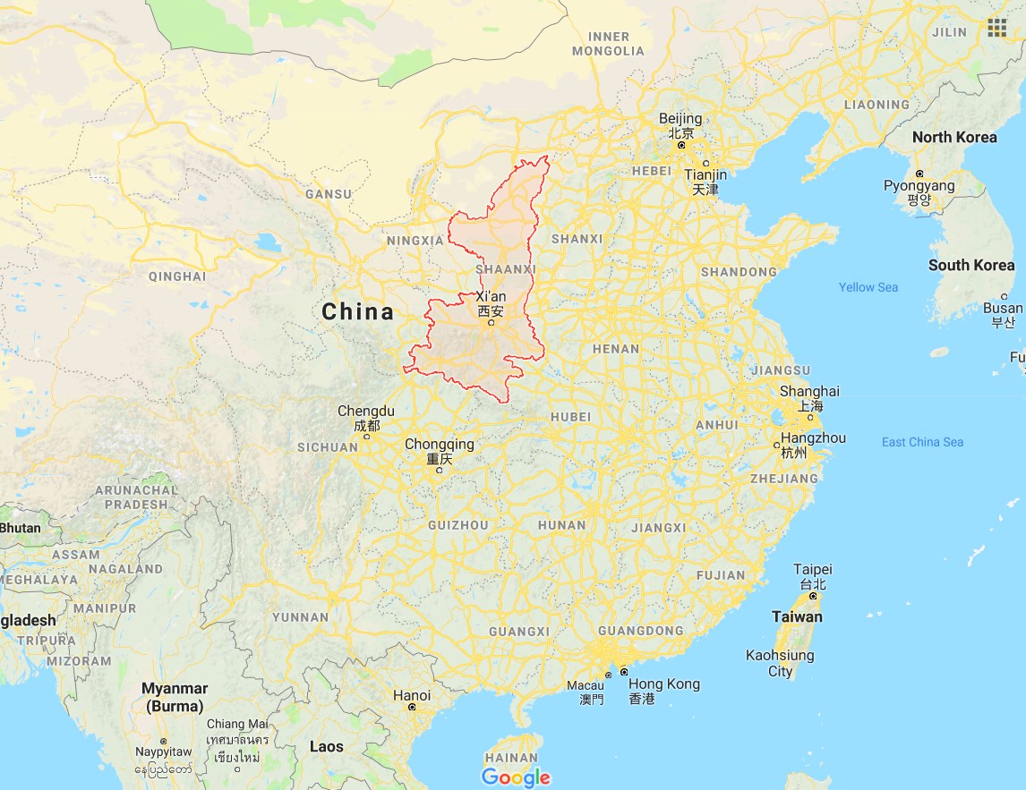 Xian Tourist Map, Xian City Map, Xian Street Map Top China Travel