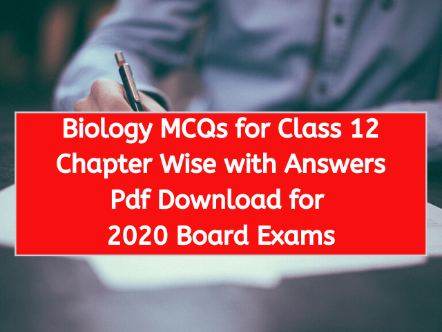 Biology MCQs on Class 12 Chapter 14 Ecosystem BYJUS