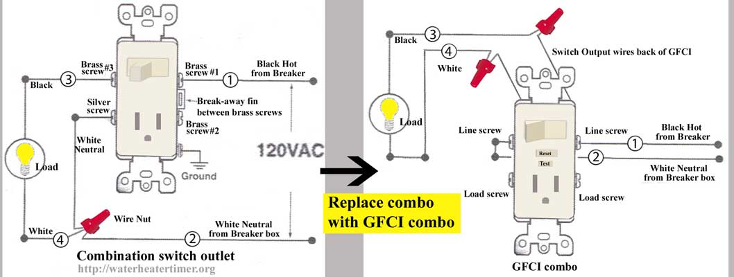 Wiring Diagram From Outlet To Switch To Light