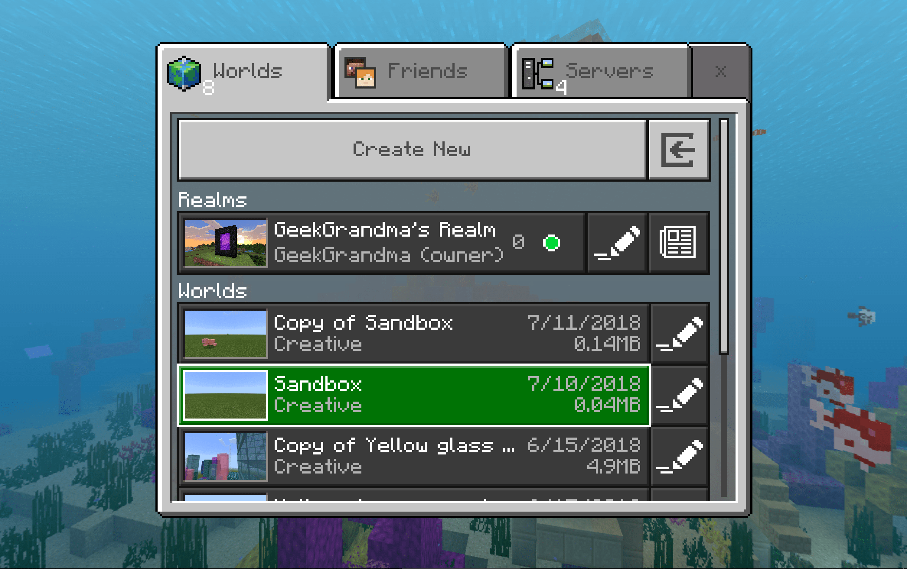 Connexion Minecraft
