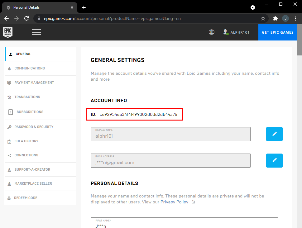 What Is An Epic Account Id And Where Can I Find It at Joseph Starr blog(08)