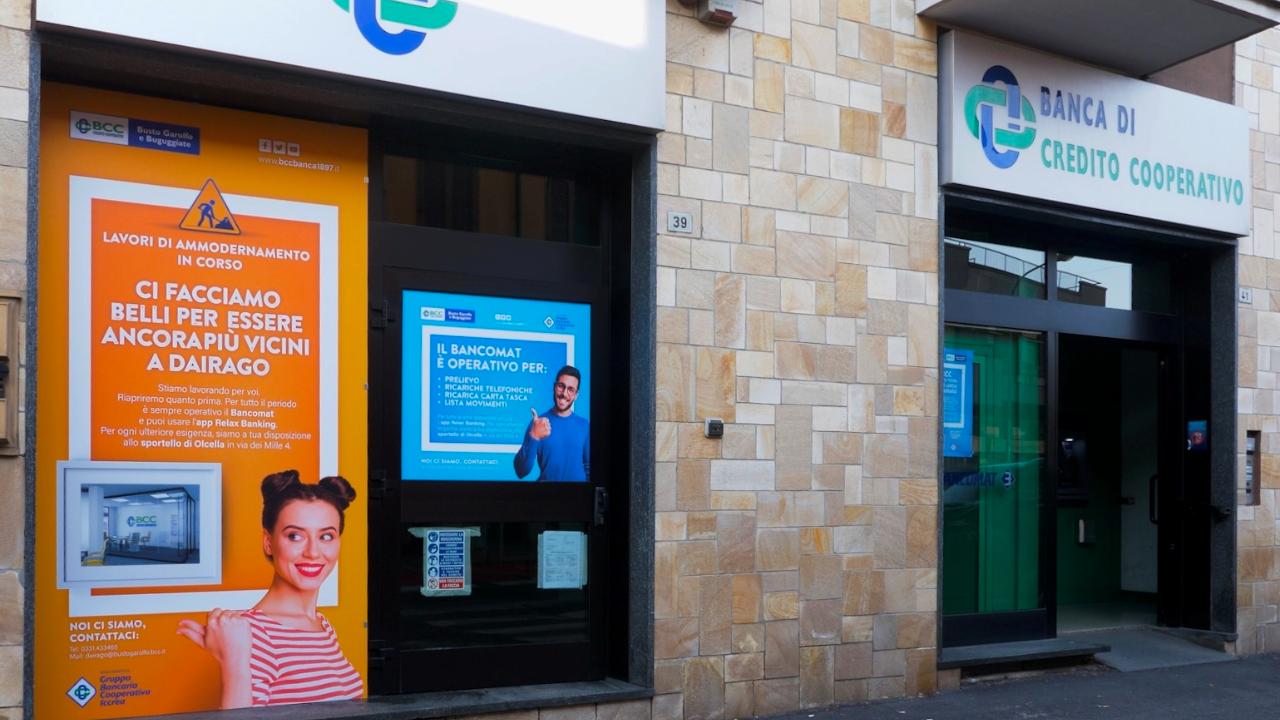 Attenzione i dipendenti possono godere di una tariffa agevolata solo se sono collegati alla intranet aziendale. Dairago La Filiale Della Bcc Di Busto Garolfo E Buguggiate Si Fa Bella Via Ai Lavori Di Restyling Bcc La Voce