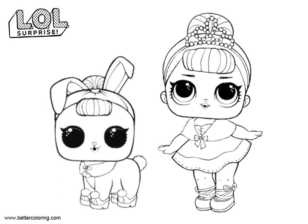 Lol Unicorn Pet Coloring Pages Akilah Notes