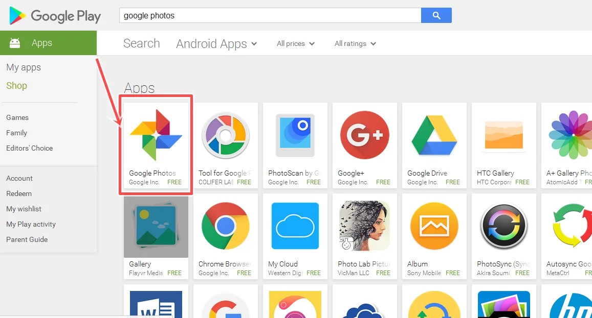 How to install the Google Photos App on your computer