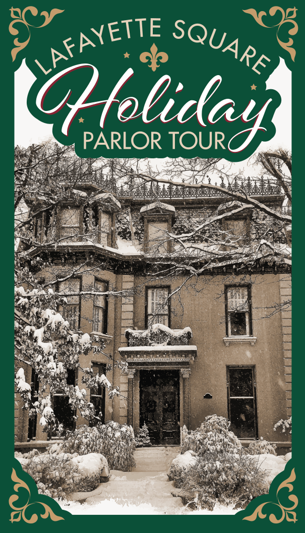 Stunning Victorian mansion is on Lafayette Square.