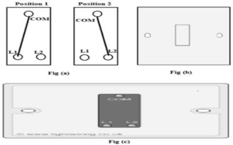 two gang one way switch wiring diagram - Diagram Board