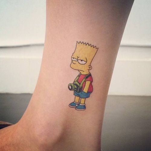 Bart Simpson Tattoo – Entertainmentmesh 500_x_500_jpg