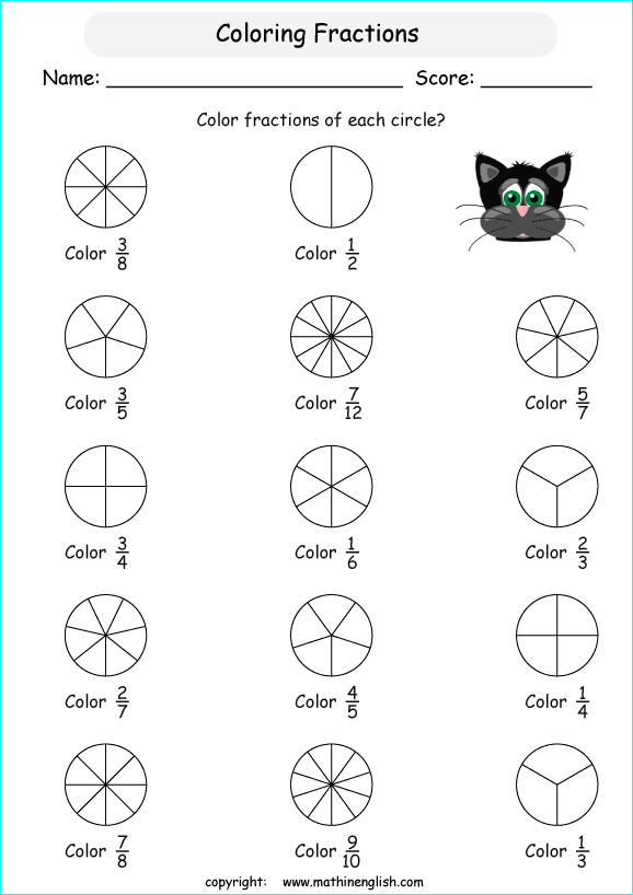 4th Grade Math Coloring Sheets Teaching Resources TpT