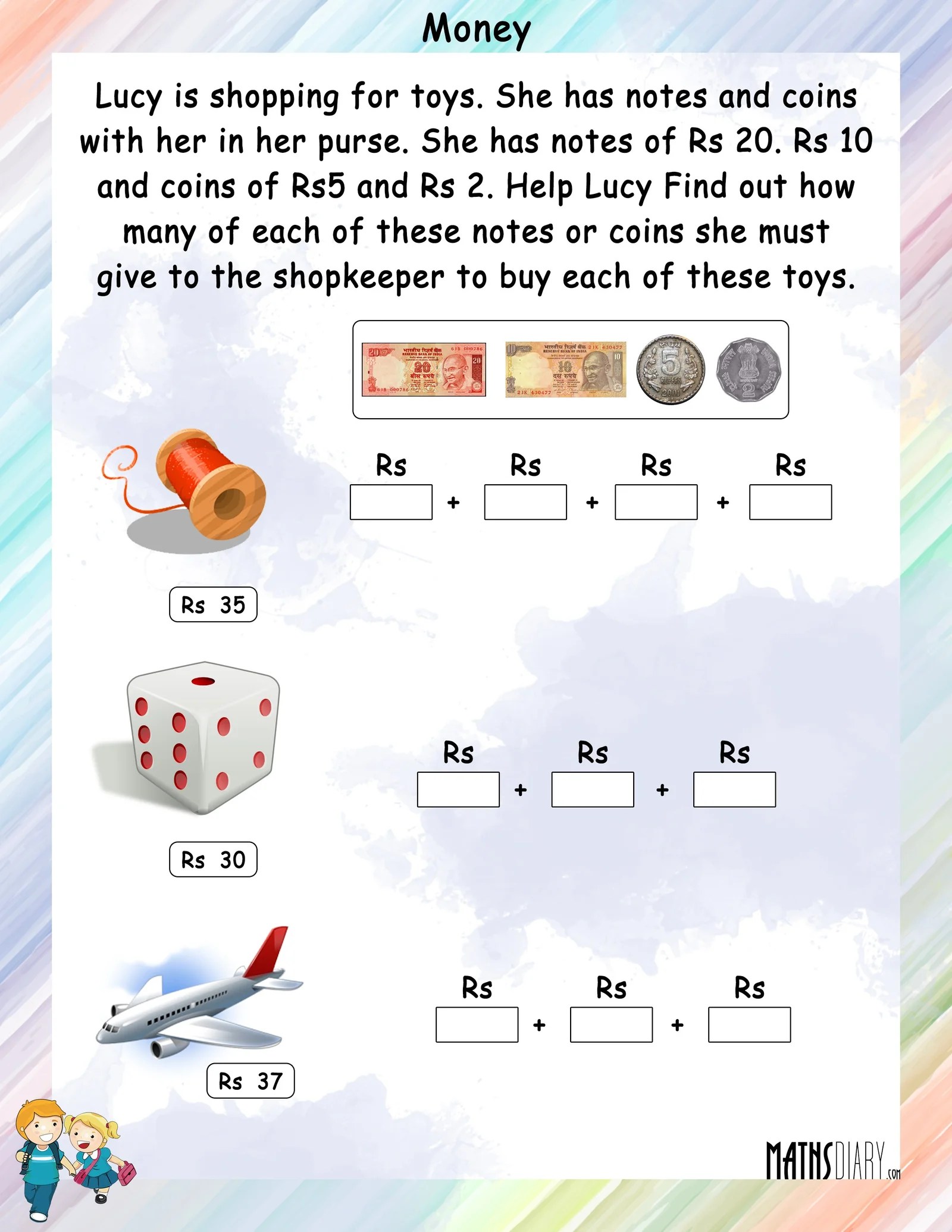 Math Practice Game: Counting Coins (USA) I Know It