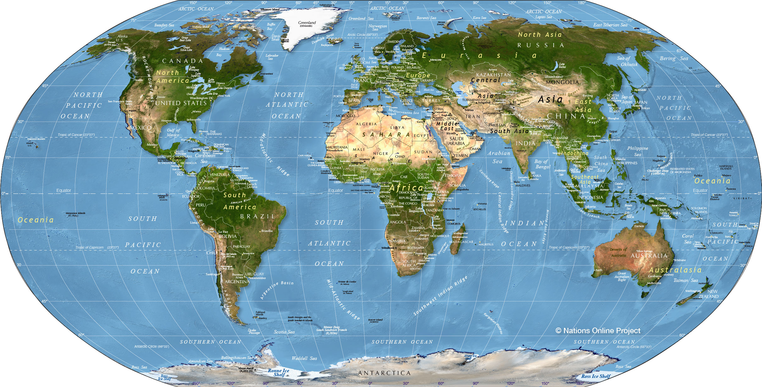 World geography for kids National Geographic Kids