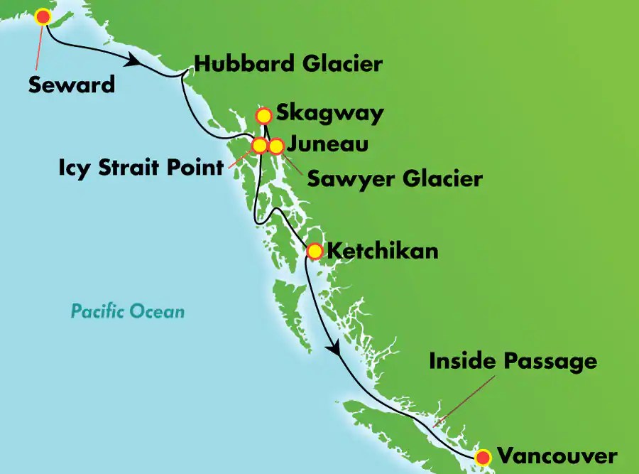 Inside Passage Alaska Cruise Alaska Inside Passage