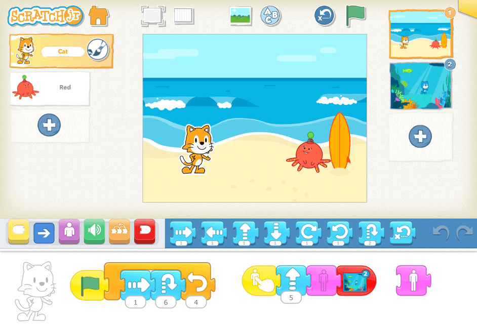 Free Scratch Programming Tutorial Scratch Game Programming