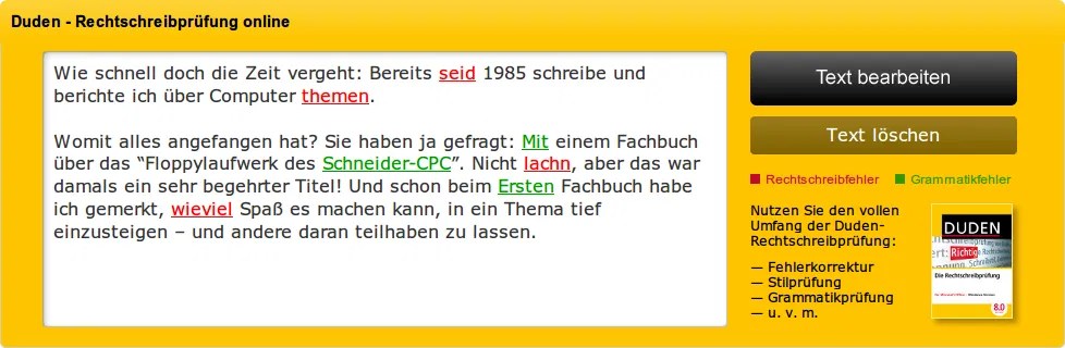 Wörterbuch der deutschen Sprache Duden