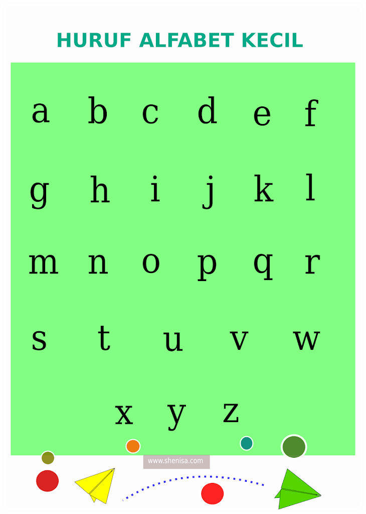 This unique typeface was designed by our fantastic contributor oleksandr kozachok from ukraine. Materi Homeschooling: Poster edukasi Alfabel A-Z | She Nisa