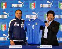 Puma presenta la nuova maglia della Nazionale Italiana ...