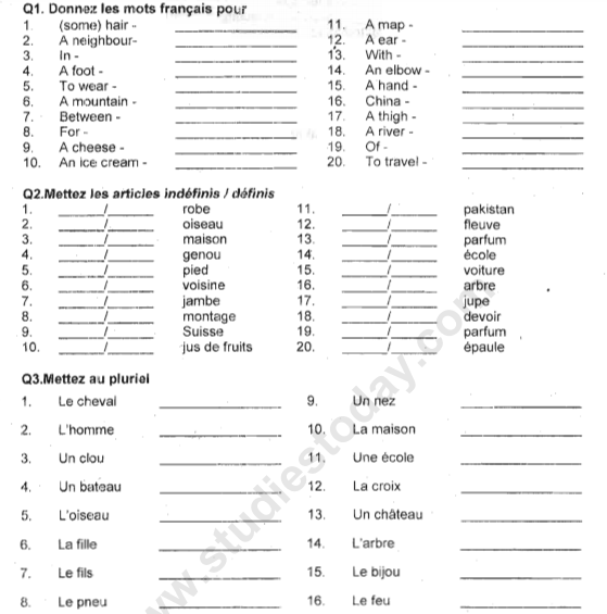 Class 7 Comprehension Practice . Comprehension Passages For Grade 7 In French - Download ...