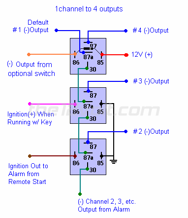 Wiring Diagram For 12 Volt Relay