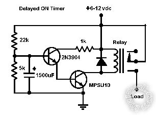 12v Time Delay Relay Circuit Diagram » Wiring Diagram