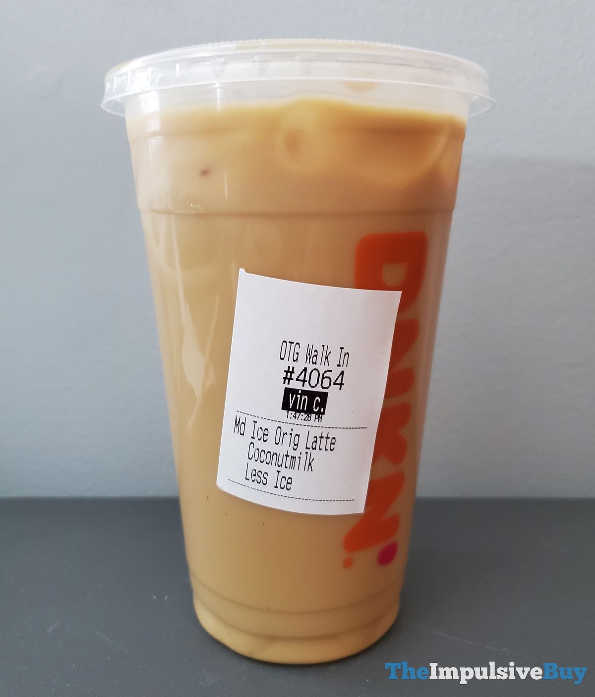 REVIEW: Dunkin' Coconutmilk Iced Latte - The Impulsive Buy