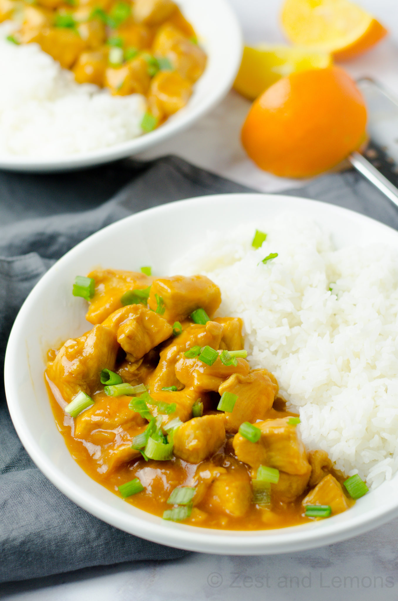 It takes less than 20 minutes to whip up, and it's got all the flavor of normal orange chicken, without all the carbs. Instant Pot Orange Chicken - Zest and Lemons