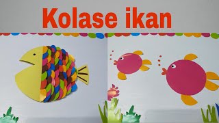 Kolase Ikan Dari Kertas Origami Cara Mudah Membuat Origami Ikan - Kepotimes 180_X_320_jpg