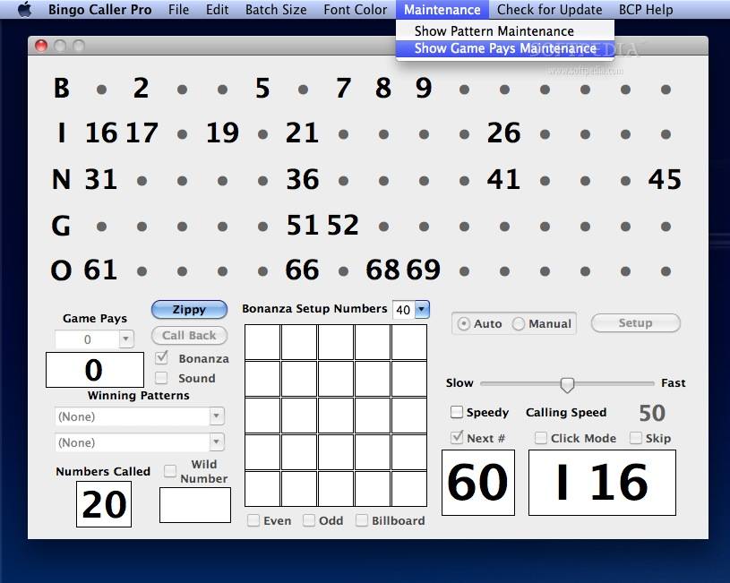 Bingo Caller Pro Download Mac