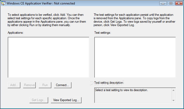 Download Application Verifier Tool for Windows Mobile 5.0