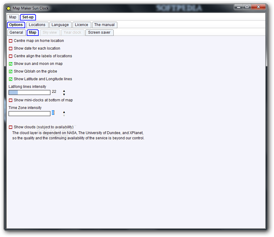 Download Map Maker Sun Clock 7
