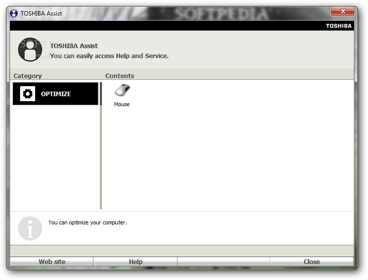 Toshiba Assist Utility Download
