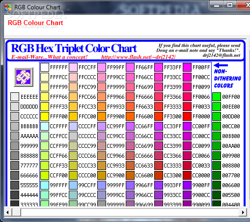 Background and Text Color Picker WinCalendar