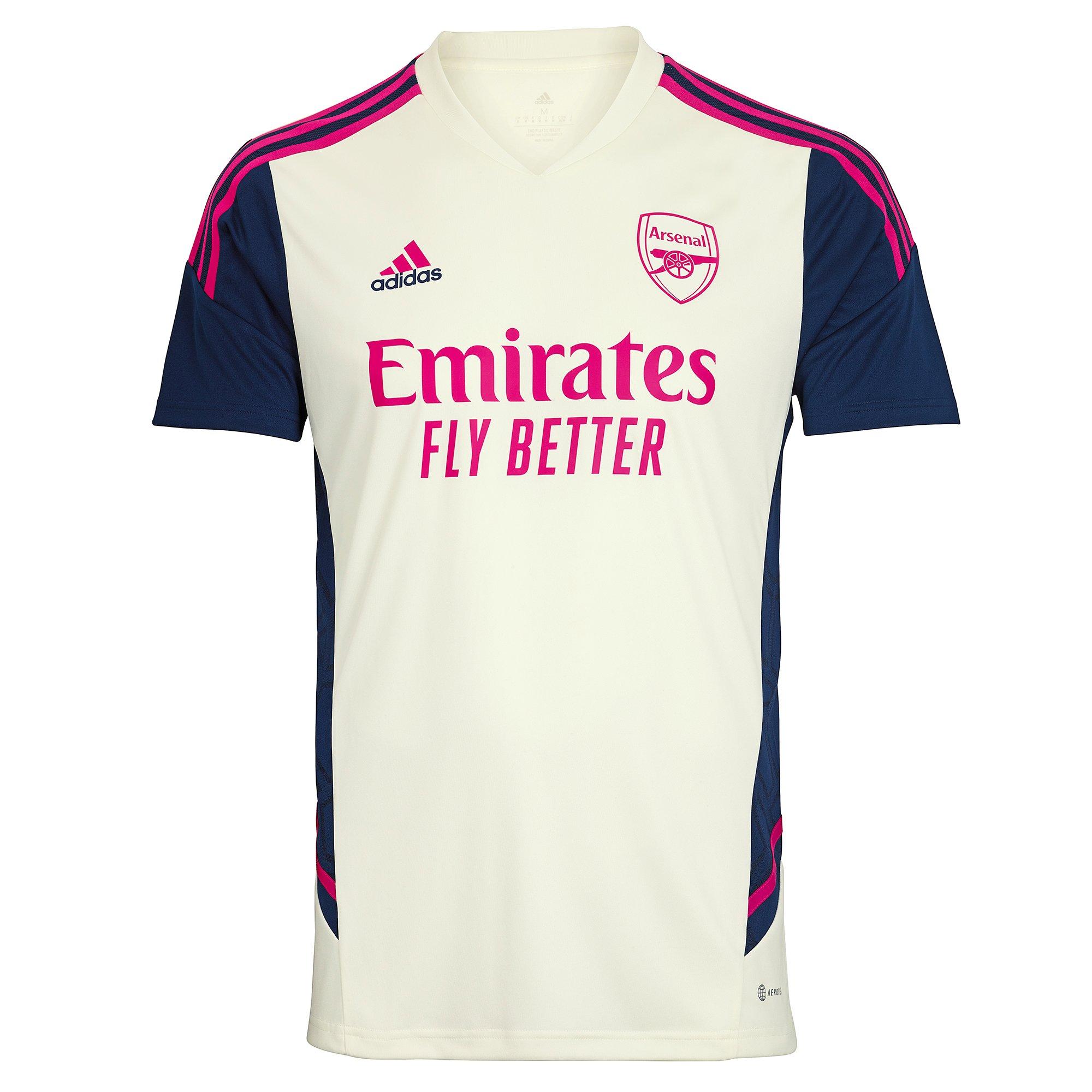 Arsenal Junior 22/23 Cream Training Shirt Official Online Store