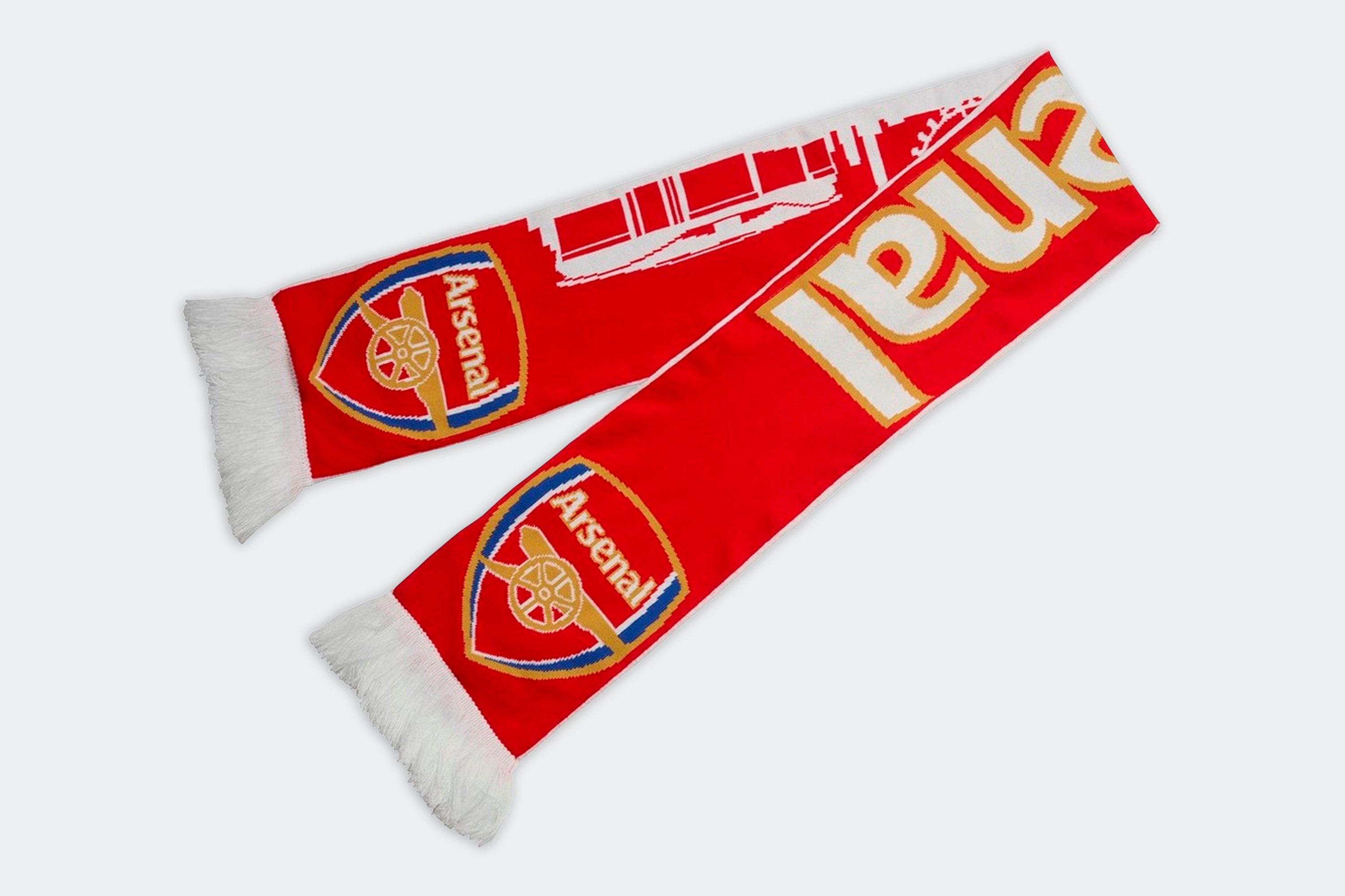 Arsenal Stadium Design Scarf Official Arsenal Online Store