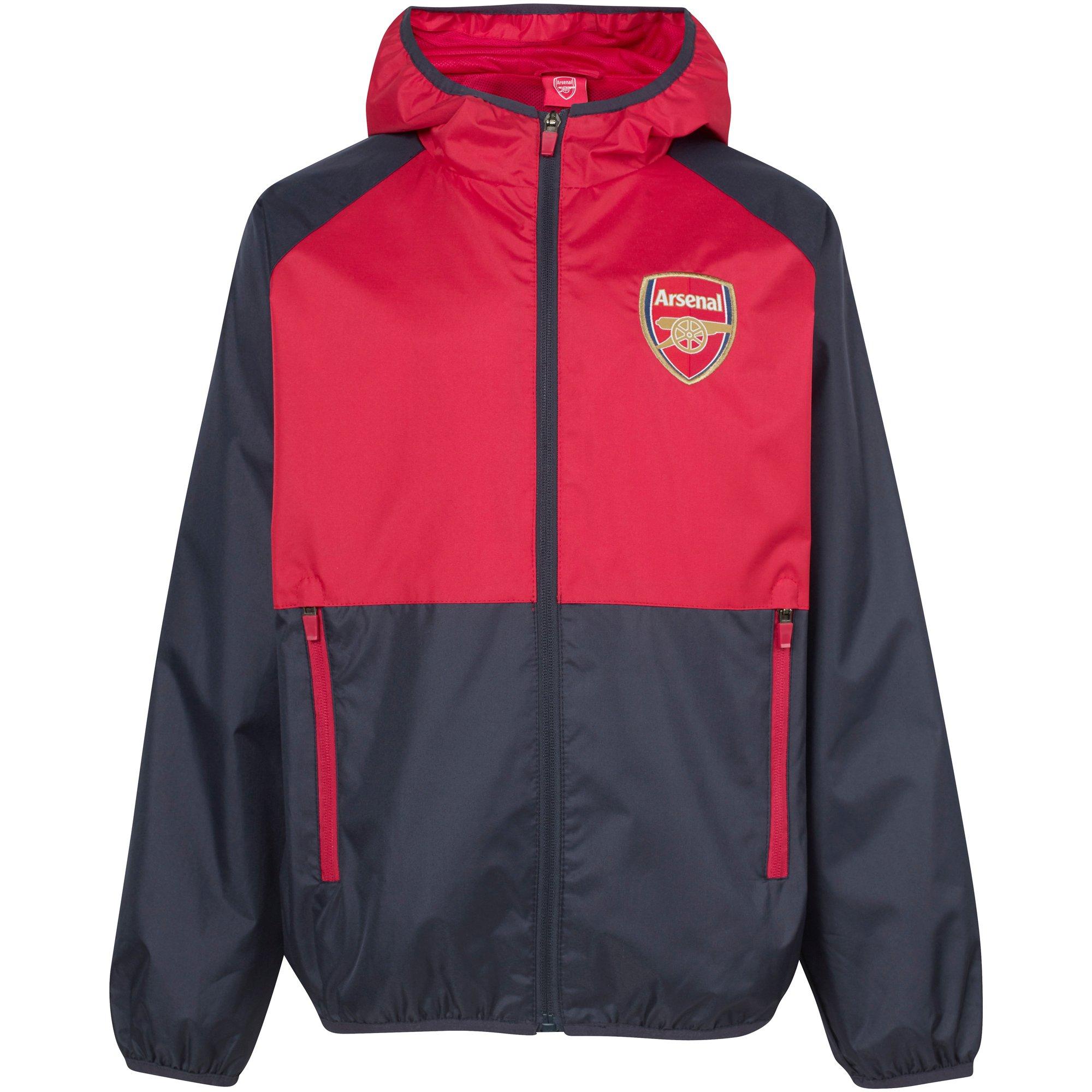 Arsenal Kids Leisure Classic Shower Jacket Official Online Store