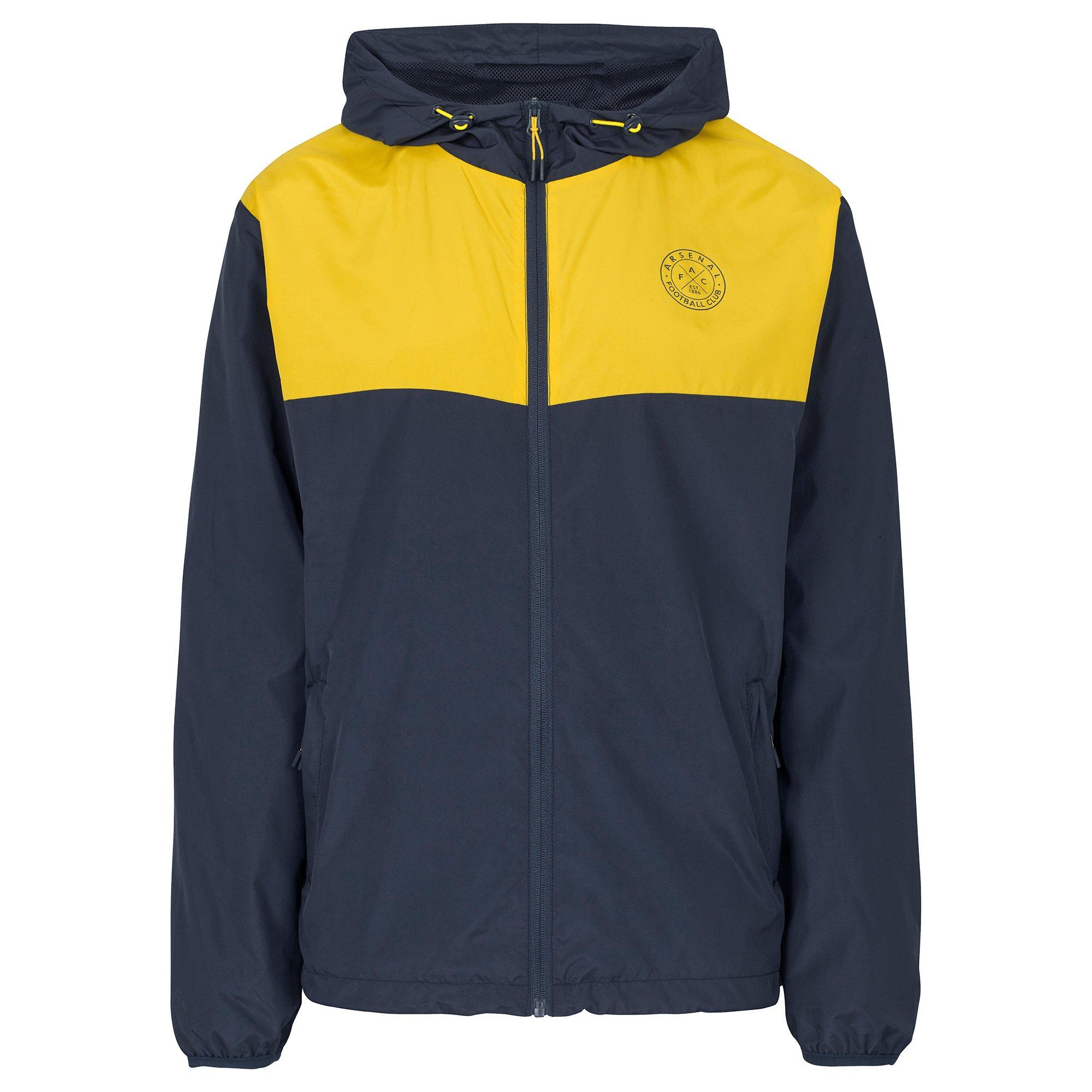 Arsenal Since 1886 Colour Block Shower Jacket Official Online Store
