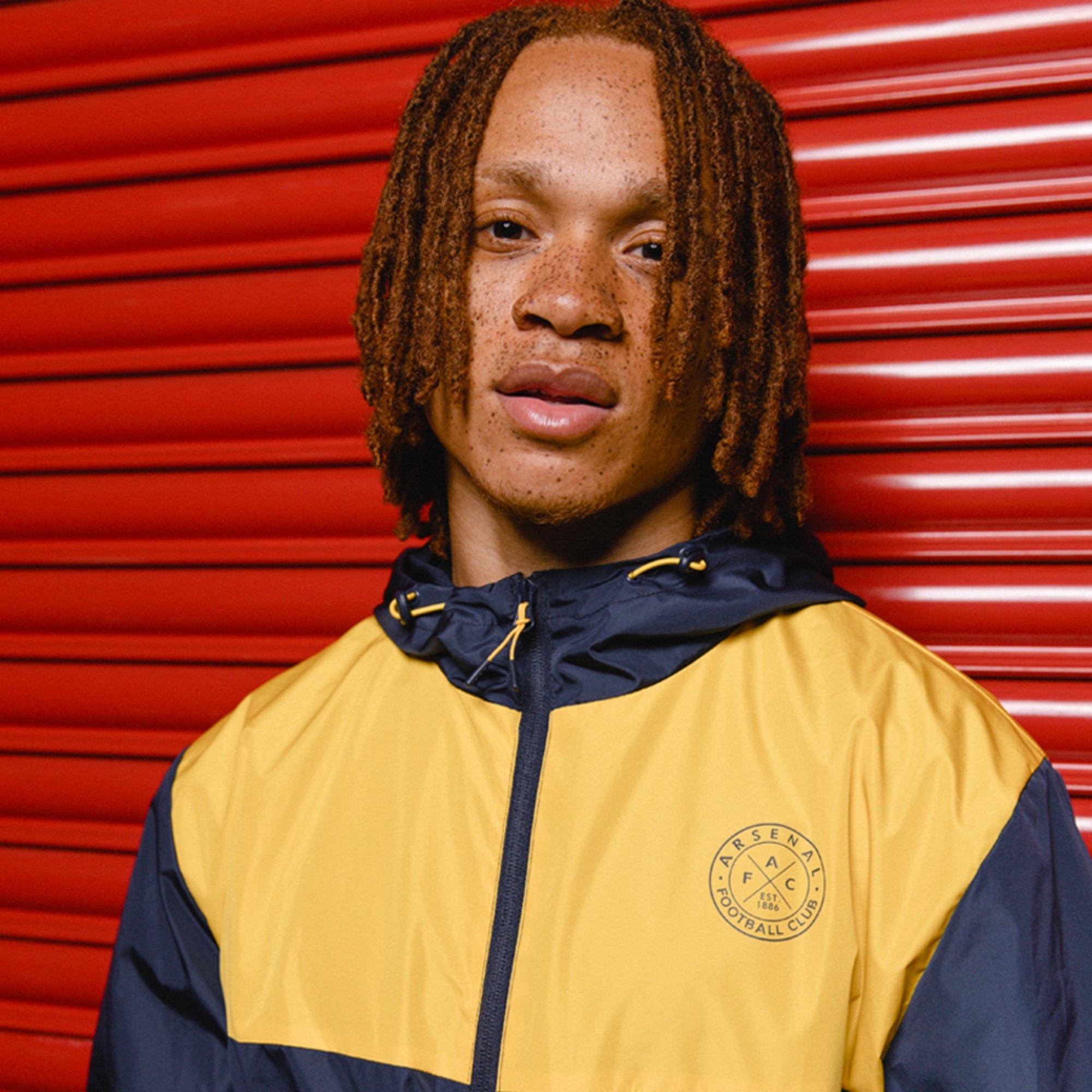 Arsenal Since 1886 Colour Block Shower Jacket Official Online Store