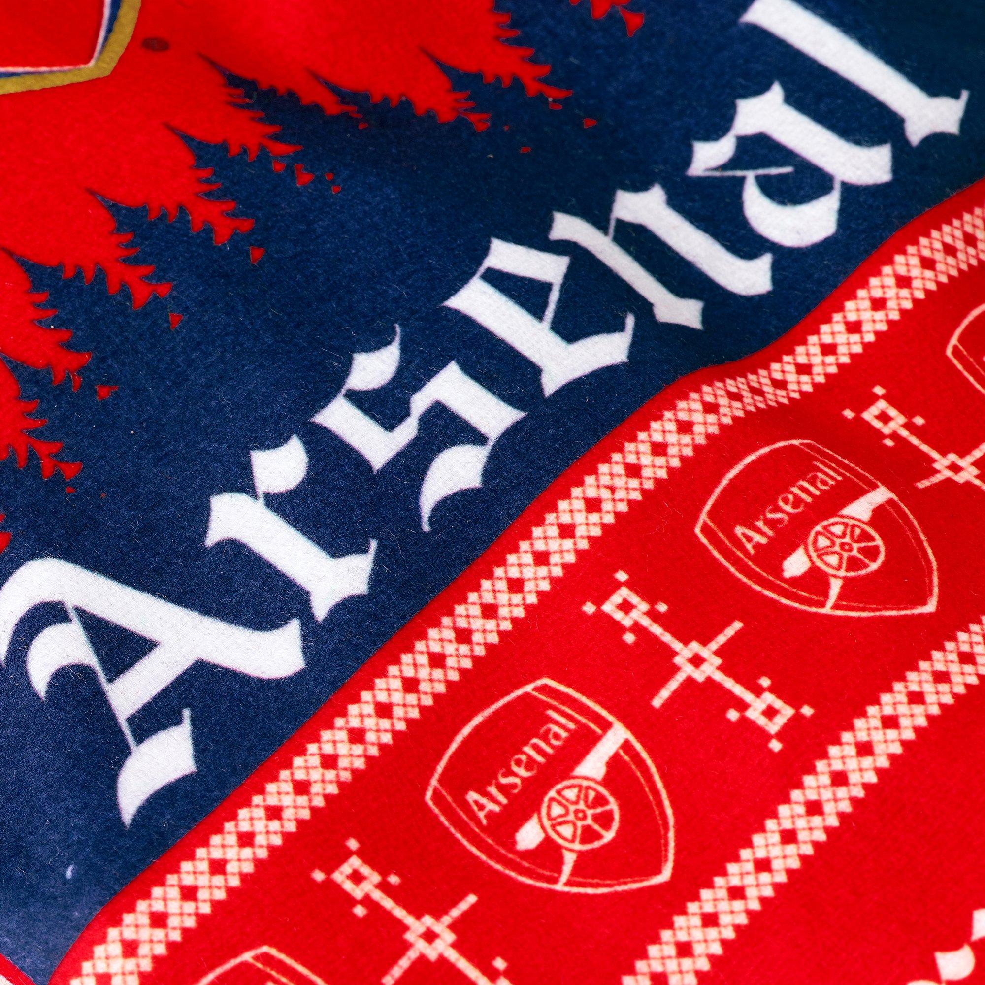 Arsenal Christmas Stocking Arsenal Christmas Skyline Stocking Official Online Store