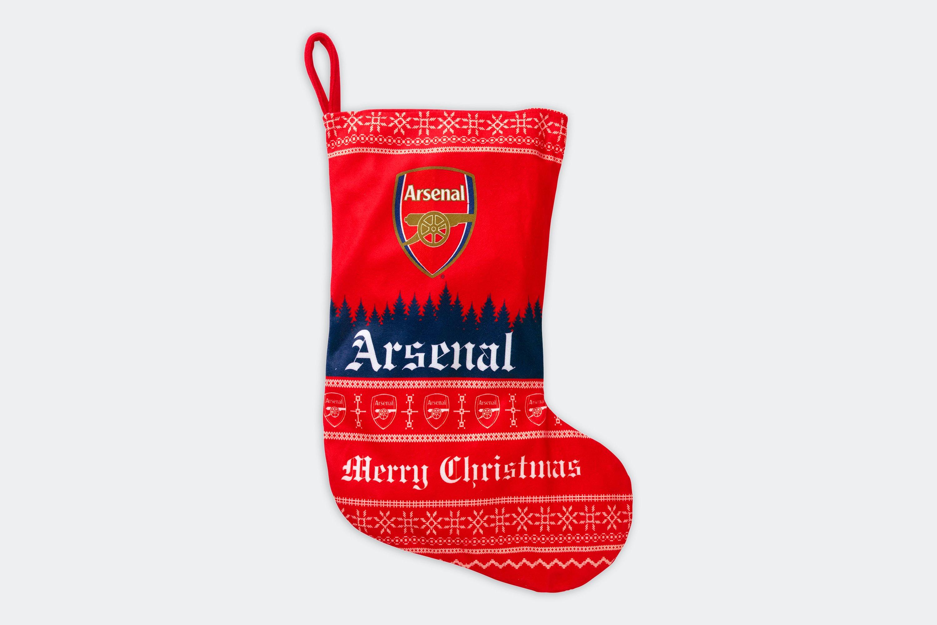 Arsenal Christmas Stocking Arsenal Christmas Skyline Stocking Official Online Store