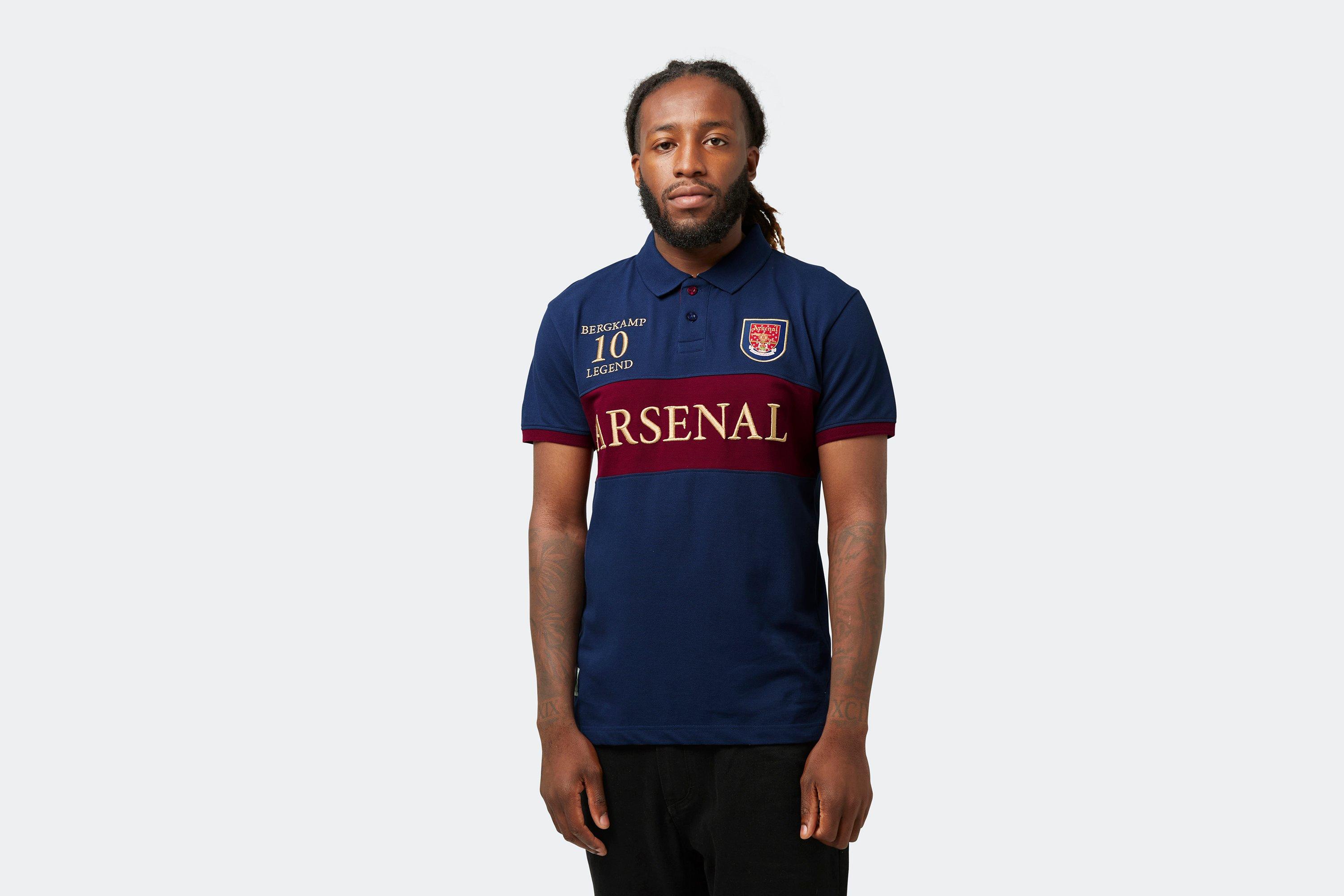 Arsenal Retro Invincible 10 Polo Official Online Store