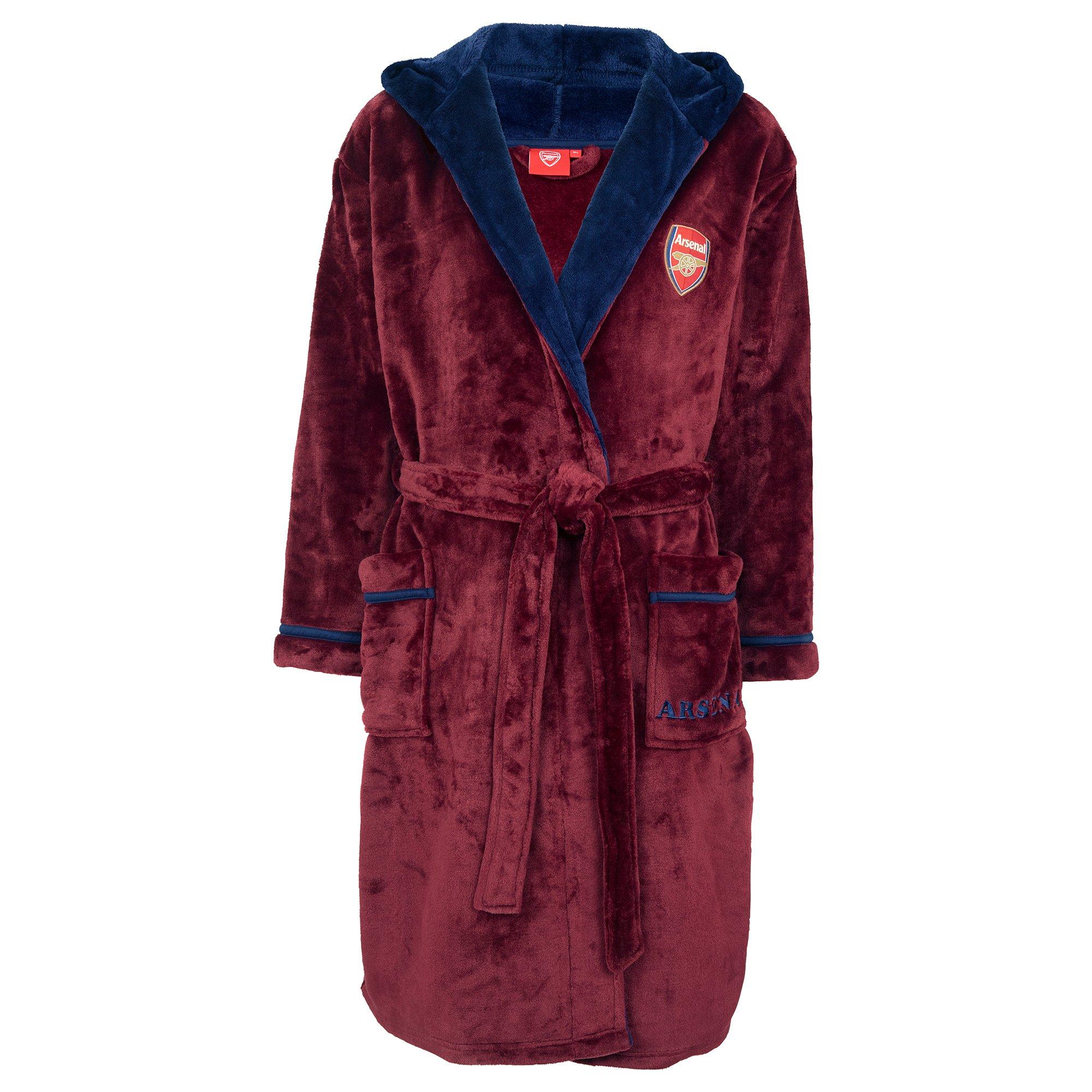 Arsenal Unisex Hooded Dressing Gown Official Online Store