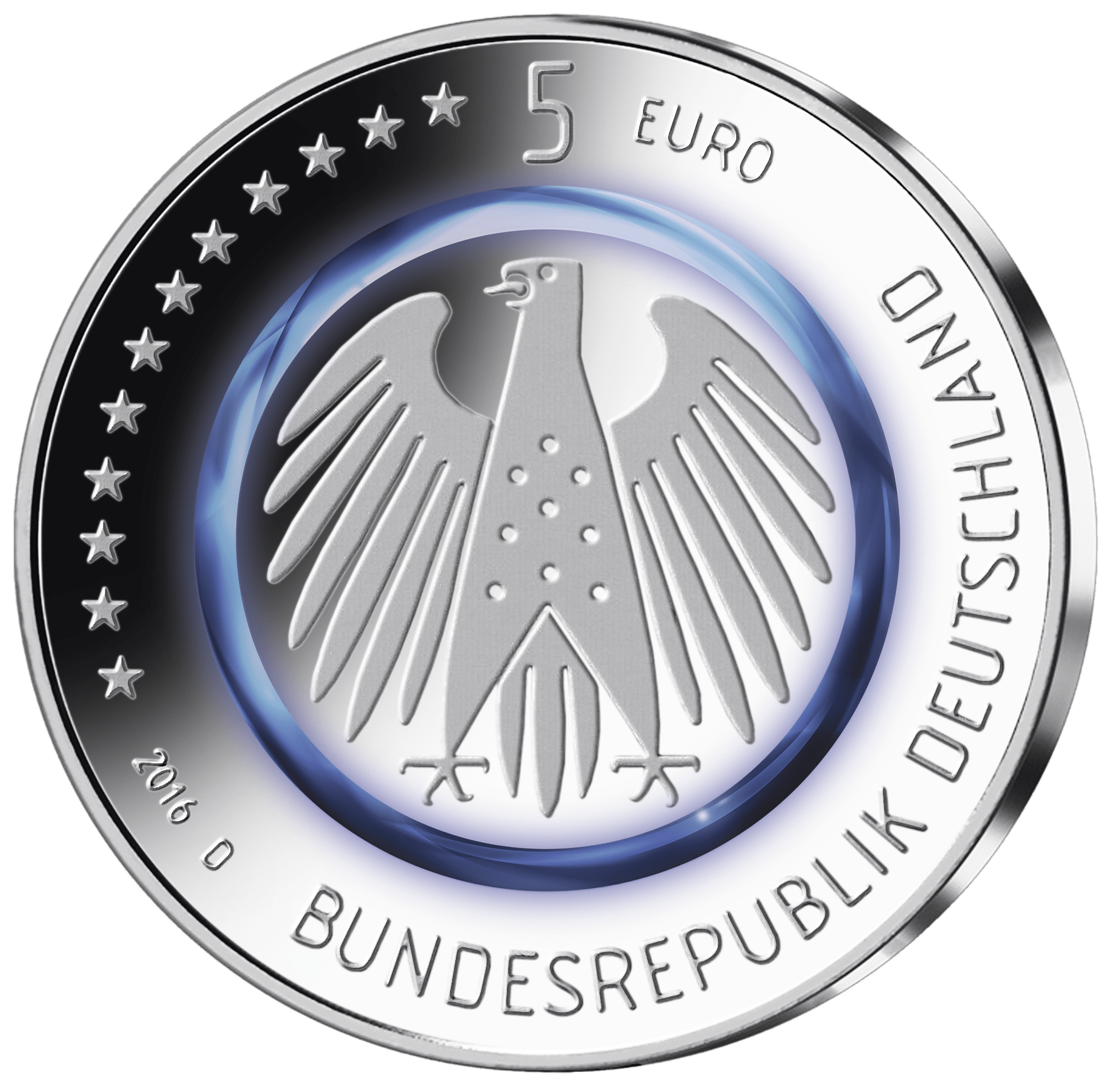 Die offiziellen deutschen 5EuroMünzen 20162021 komplett MDM Deutsche Münze